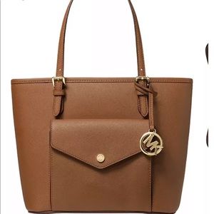 MICHAEL Michael Kors Jet Set M Leather Tote